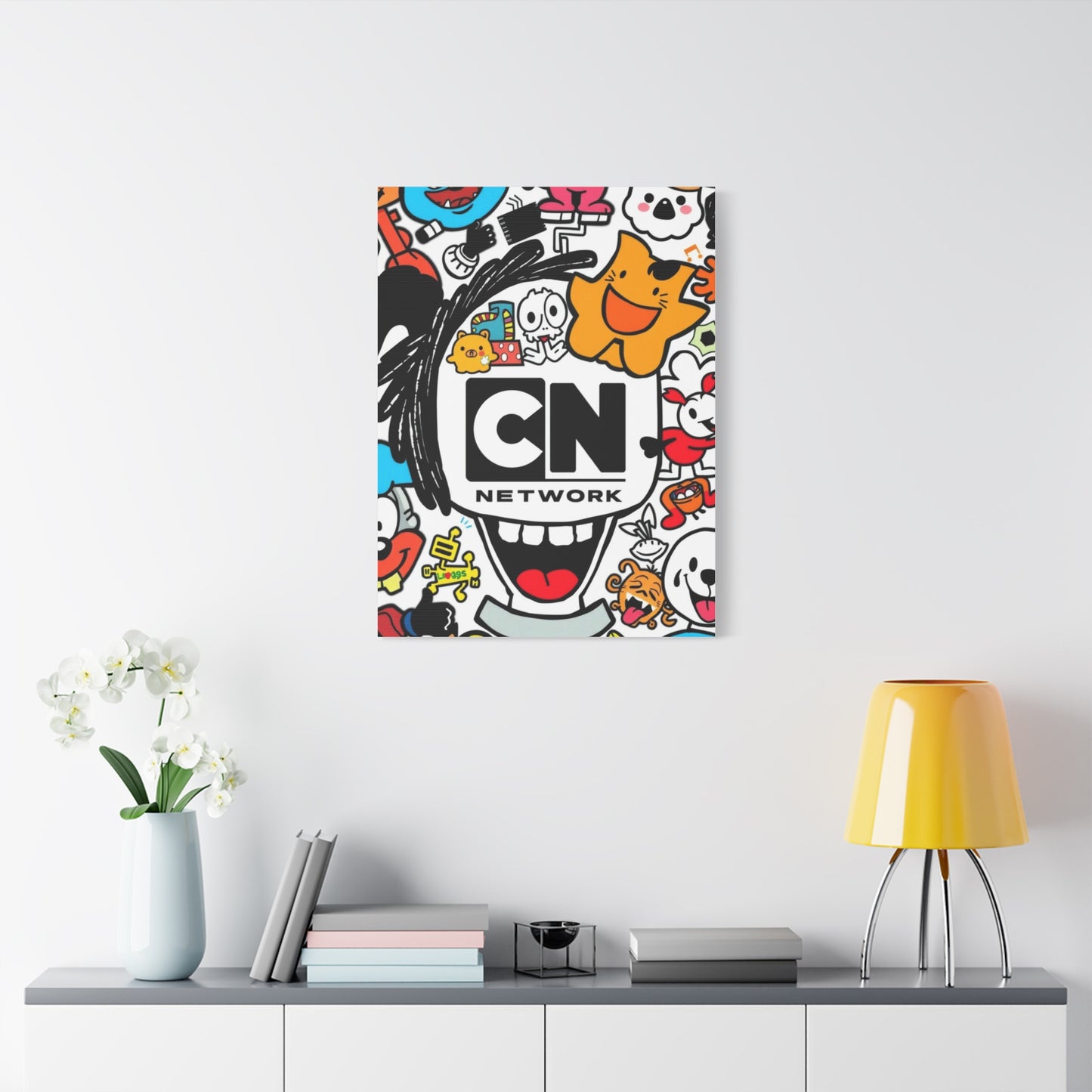 Lavish Cartoon Fusion Art Wall Art & Canvas Print