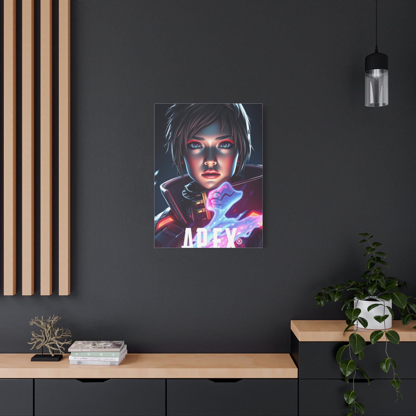 Vision Apex Legends Art Art Wall Art & Canvas Print