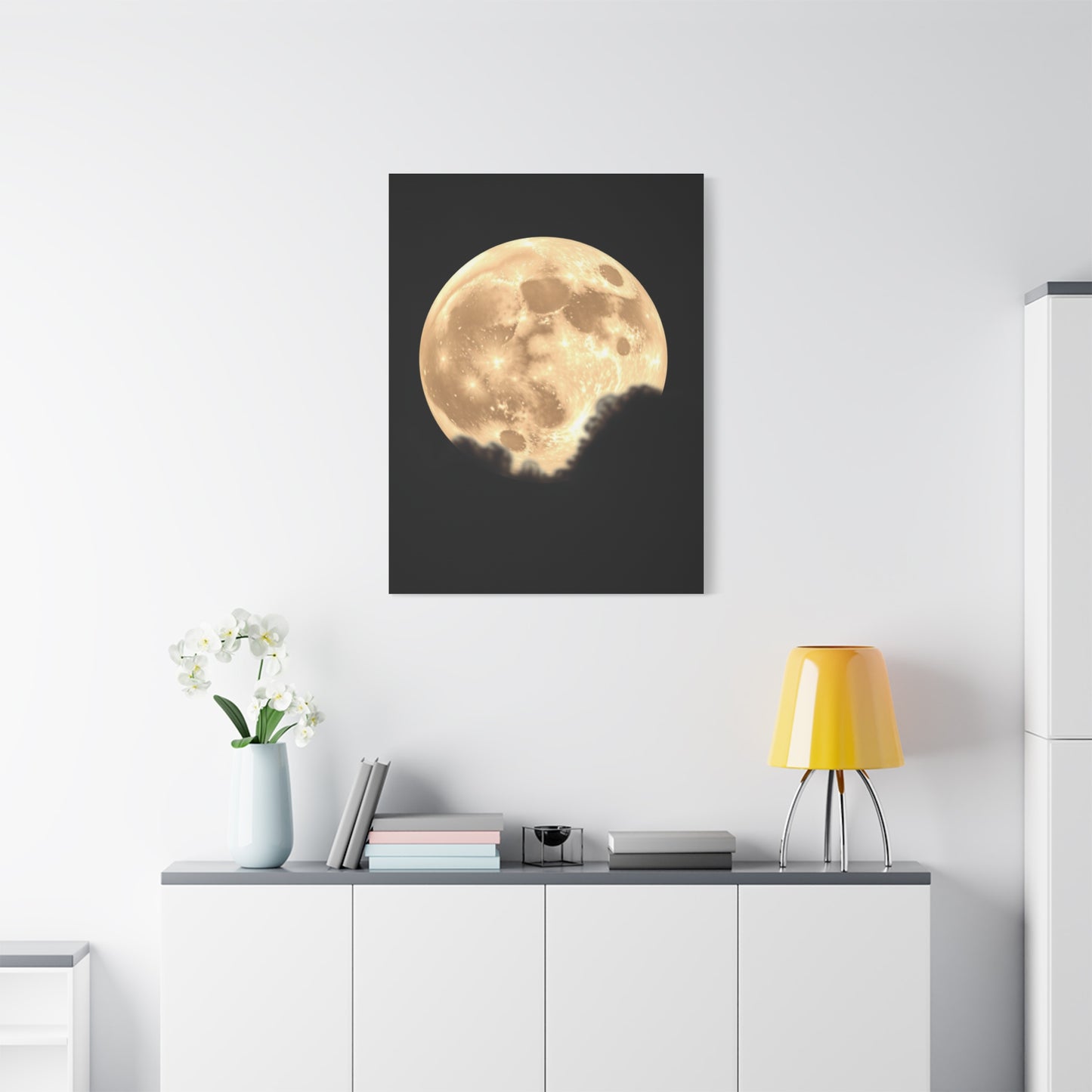 Lunar Essence Wall Masterpiece Wall Art & Canvas Print