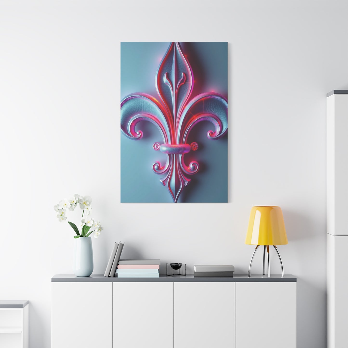 Noble Petal Emblem Canvas