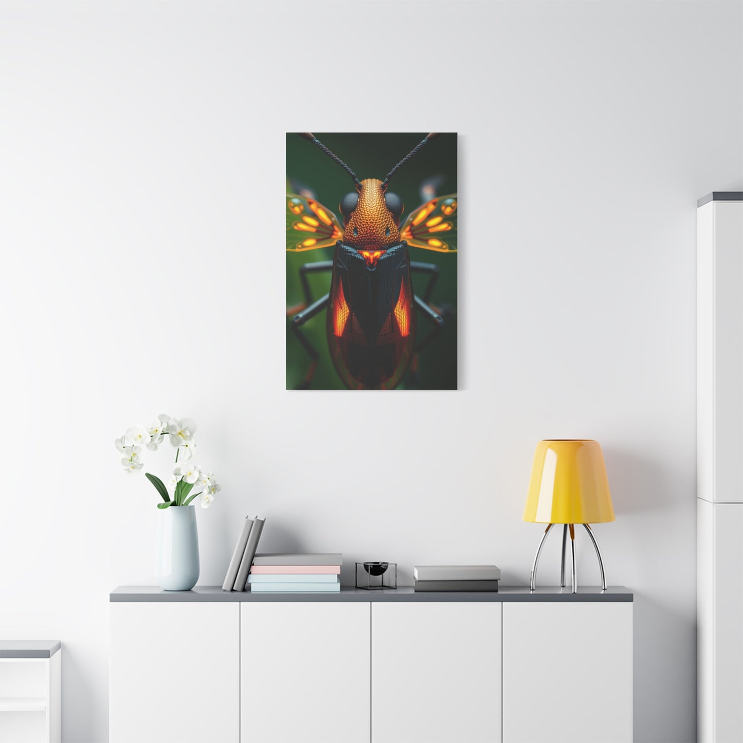 Firefly (Lighting Bug) Art Luxury Canvas Wall Art & Canvas Print