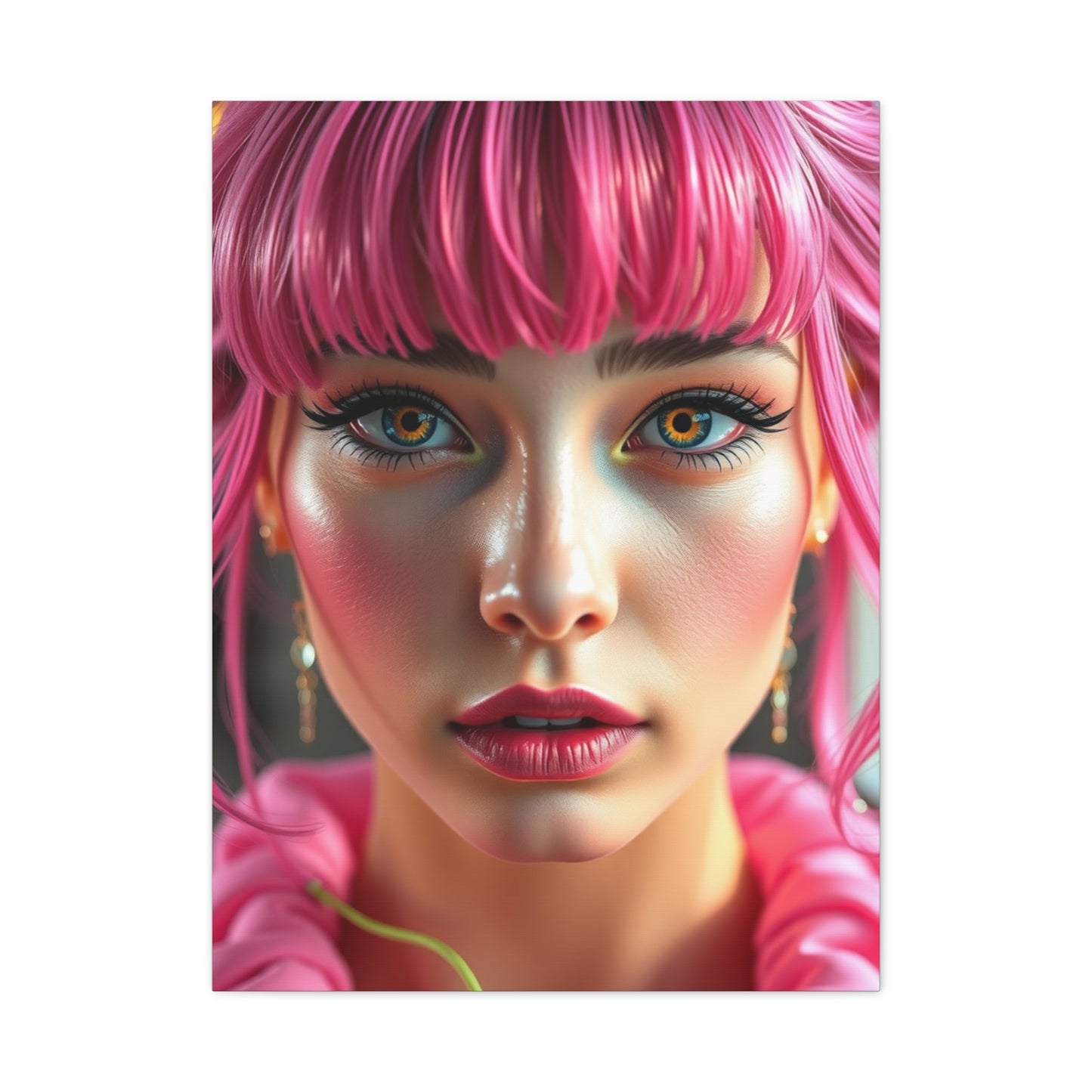 Petal Radiance Canvas Wall Art & Canvas Print