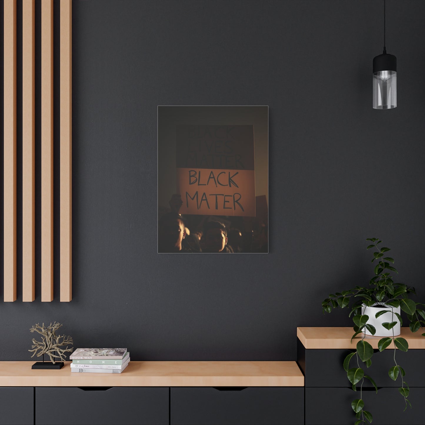 Vision Black Lives Matter Art Art Wall Art & Canvas Print