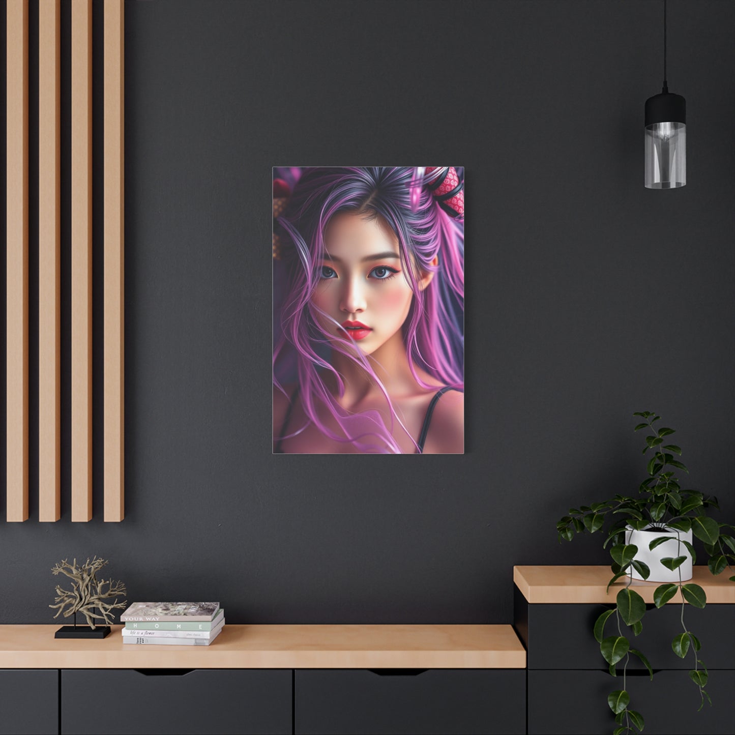 Vision Pinklomein Art Art Wall Art & Canvas Print