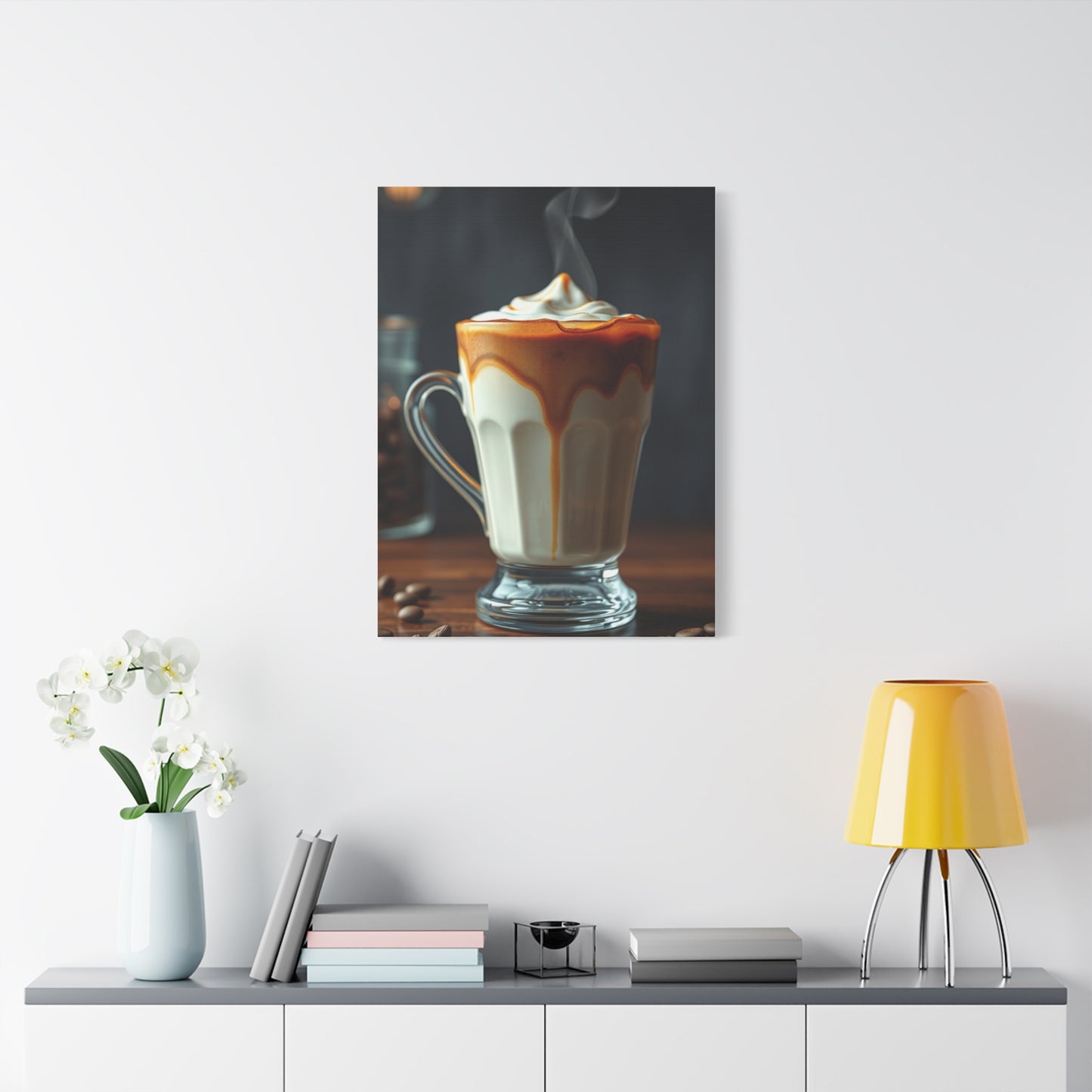 Espresso Dreamscape Artwork Wall Art & Canvas Print