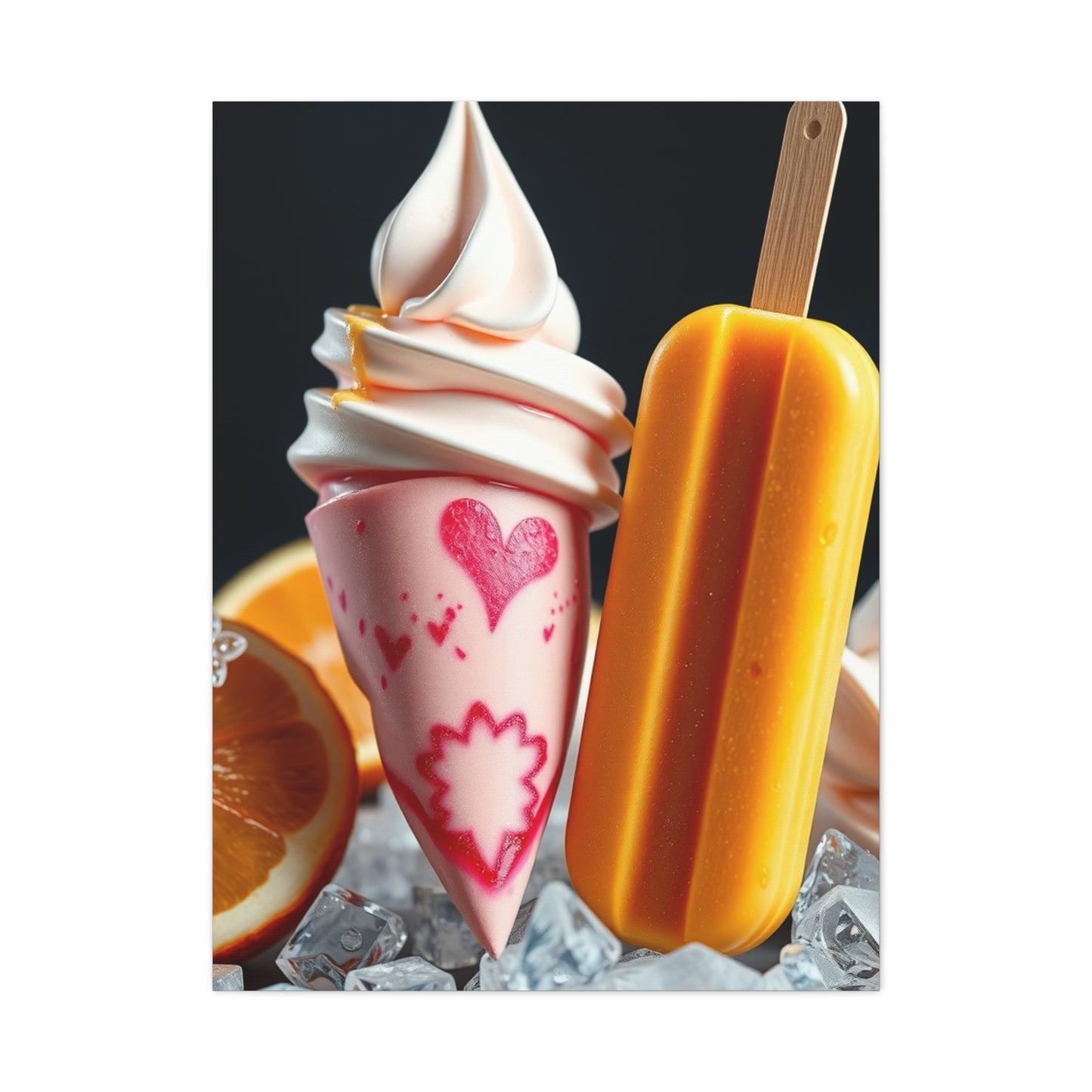 Vision Ice Cream & Popsicle Art Art Wall Art & Canvas Print