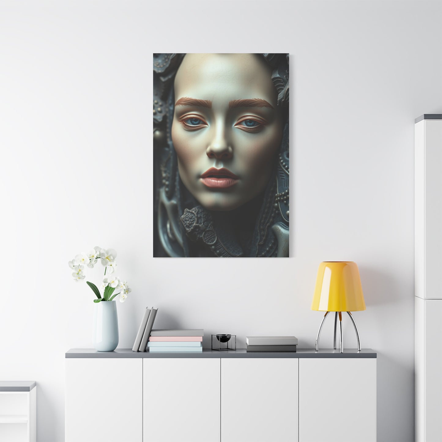 Charcoal, Onyx, and Ivory Art Supreme Gallery Wall Art & Canvas Print