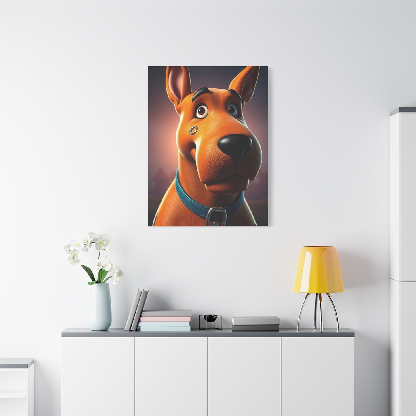 Supreme Scooby-Doo (TV Series) Characters Art Collection Wall Art & Canvas Print