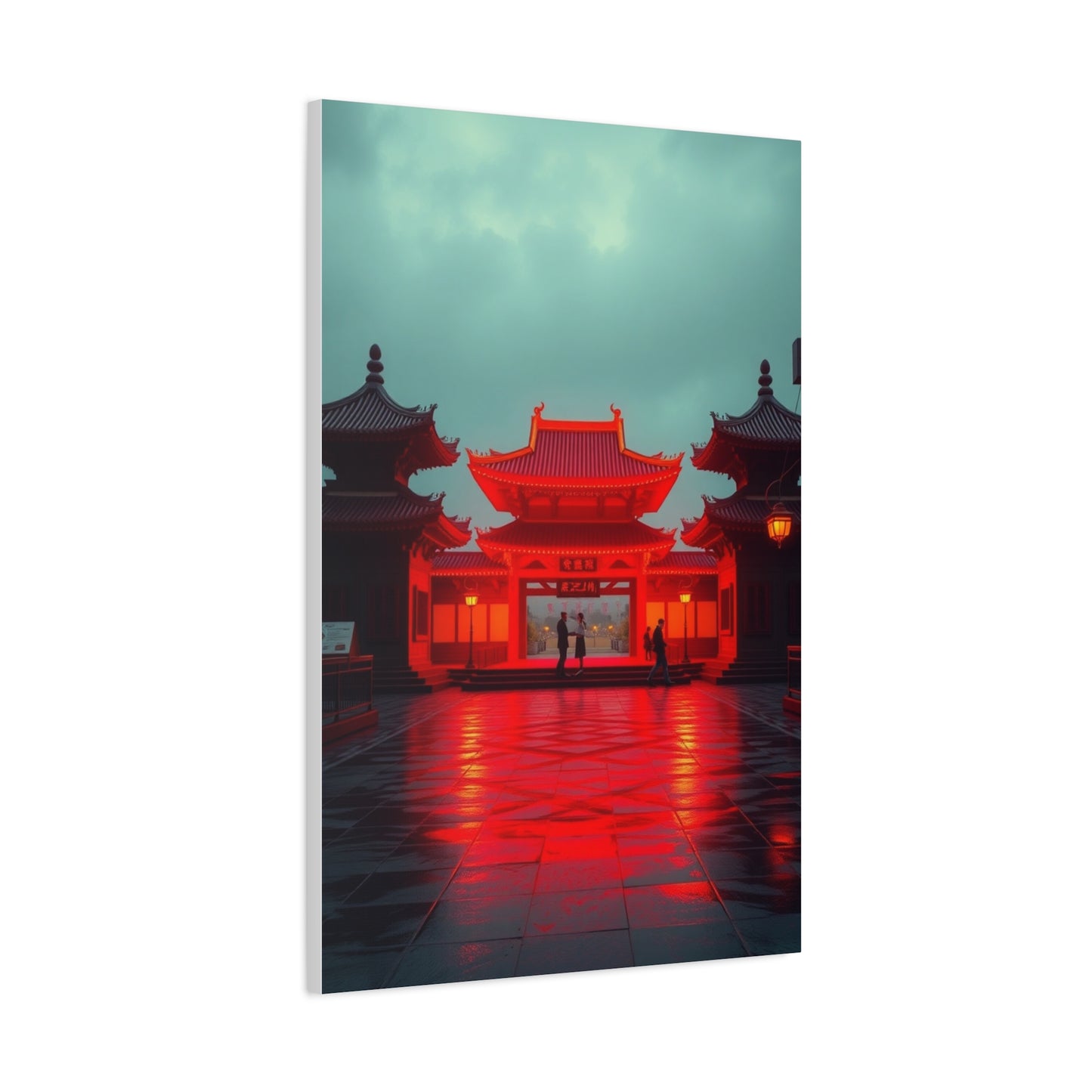 Scarlet Reverie Art Wall Art & Canvas Print