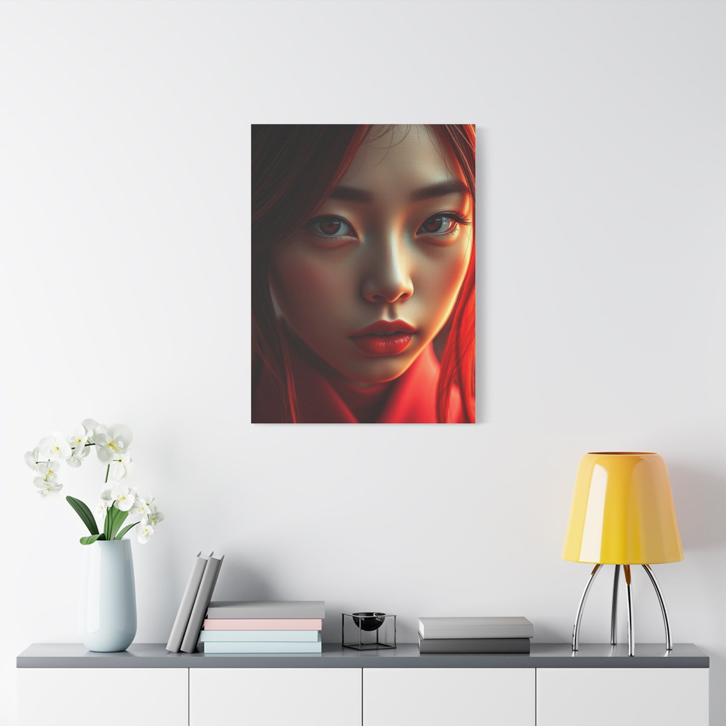 Ruby Brilliance Masterpiece Wall Art & Canvas Print