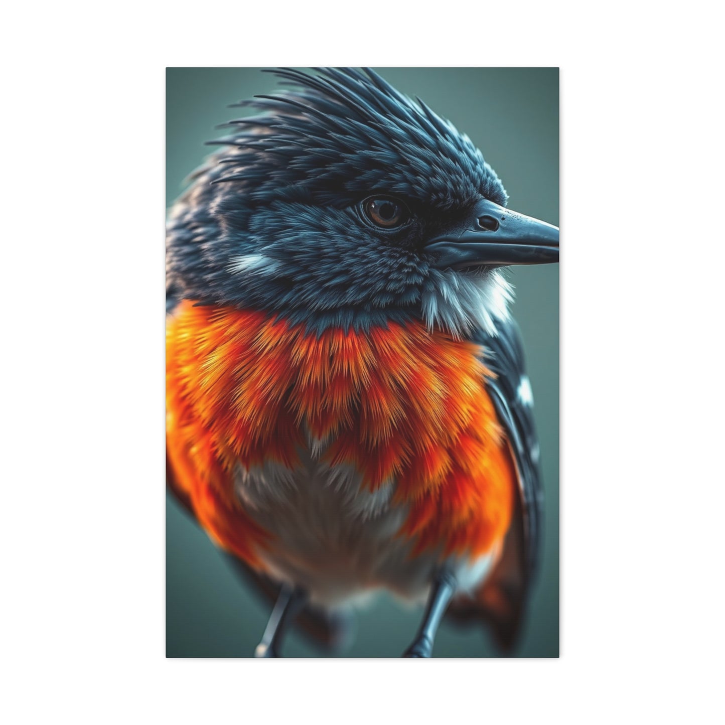 Plumed Elegance Artistry Wall Art & Canvas Print