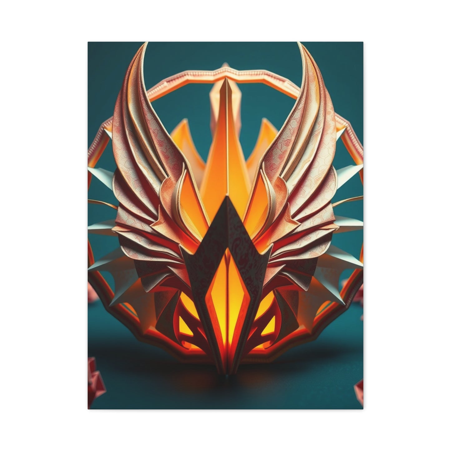 Origami Opulence Wall Art Wall Art & Canvas Print