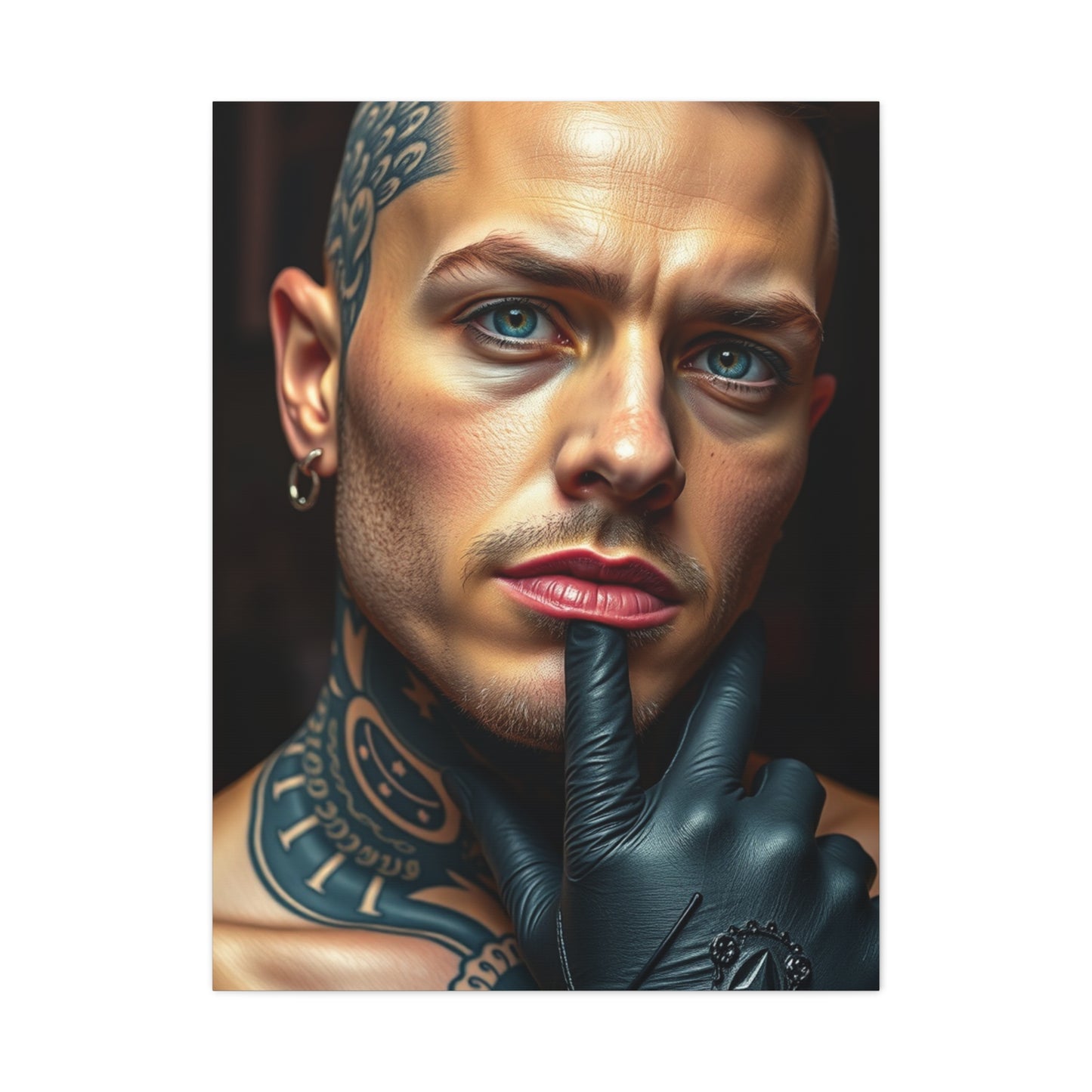 Vision Tattoo Parlor Art Art Wall Art & Canvas Print