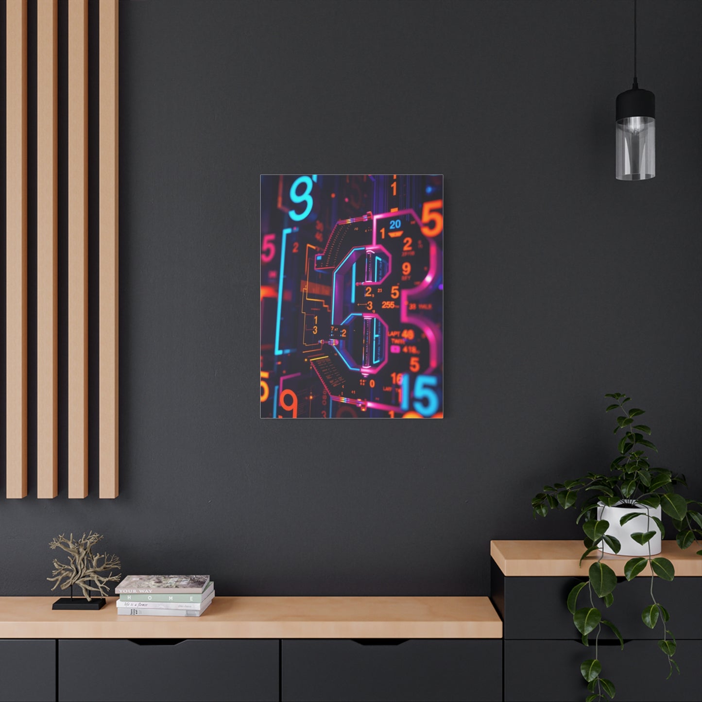 Elite Numbers Art Vision Wall Art & Canvas Print