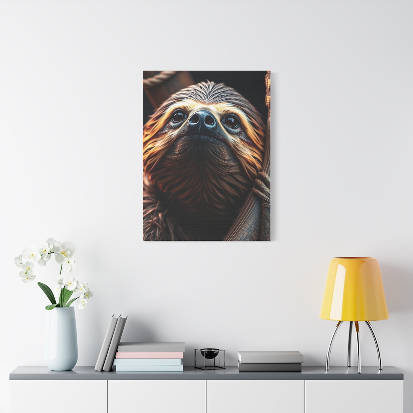 Masterpiece Sloth Art Vision Wall Art & Canvas Print