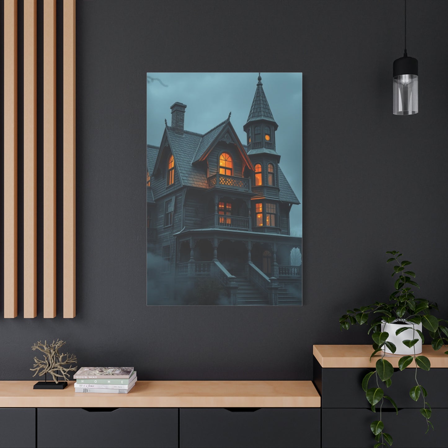 Supreme Haunted House Art Collection Wall Art & Canvas Print