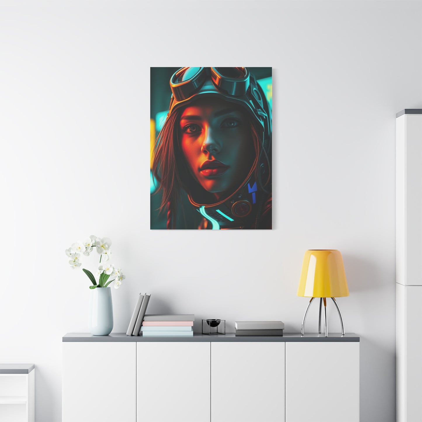 Masterpiece Cyberpunk Art Vision Wall Art & Canvas Print