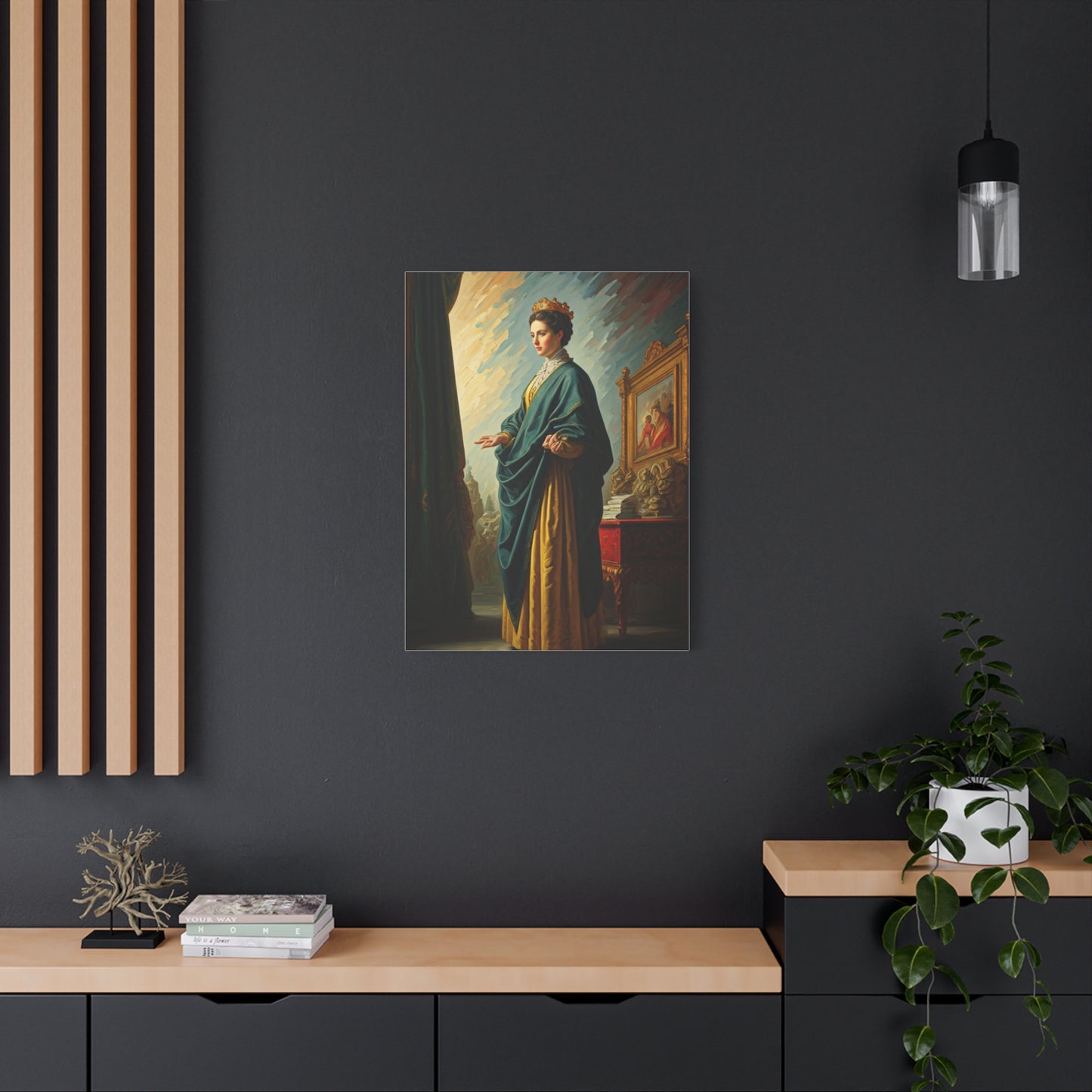 Regal Portrait of a Noblewoman Wall Art & Canvas Prints