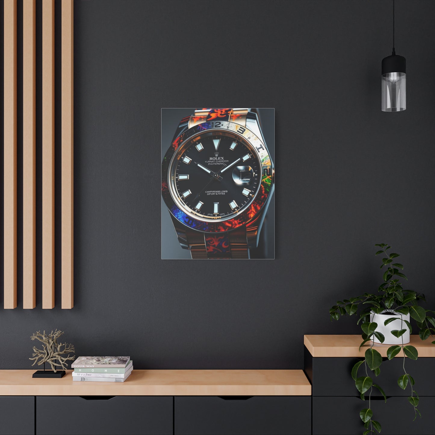 Opulent Chronos Art Wall Art & Canvas Print