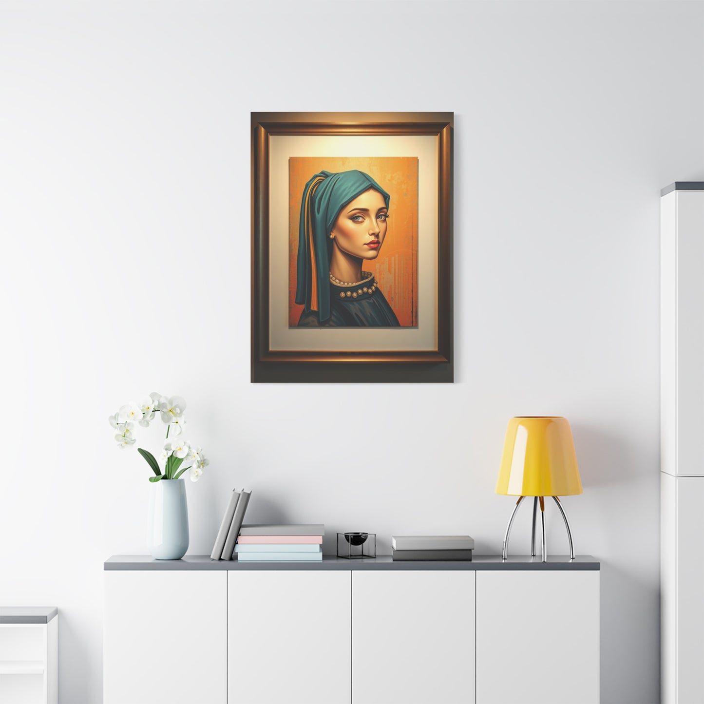Sleek Eclectic Composition Wall Art & Canvas Print