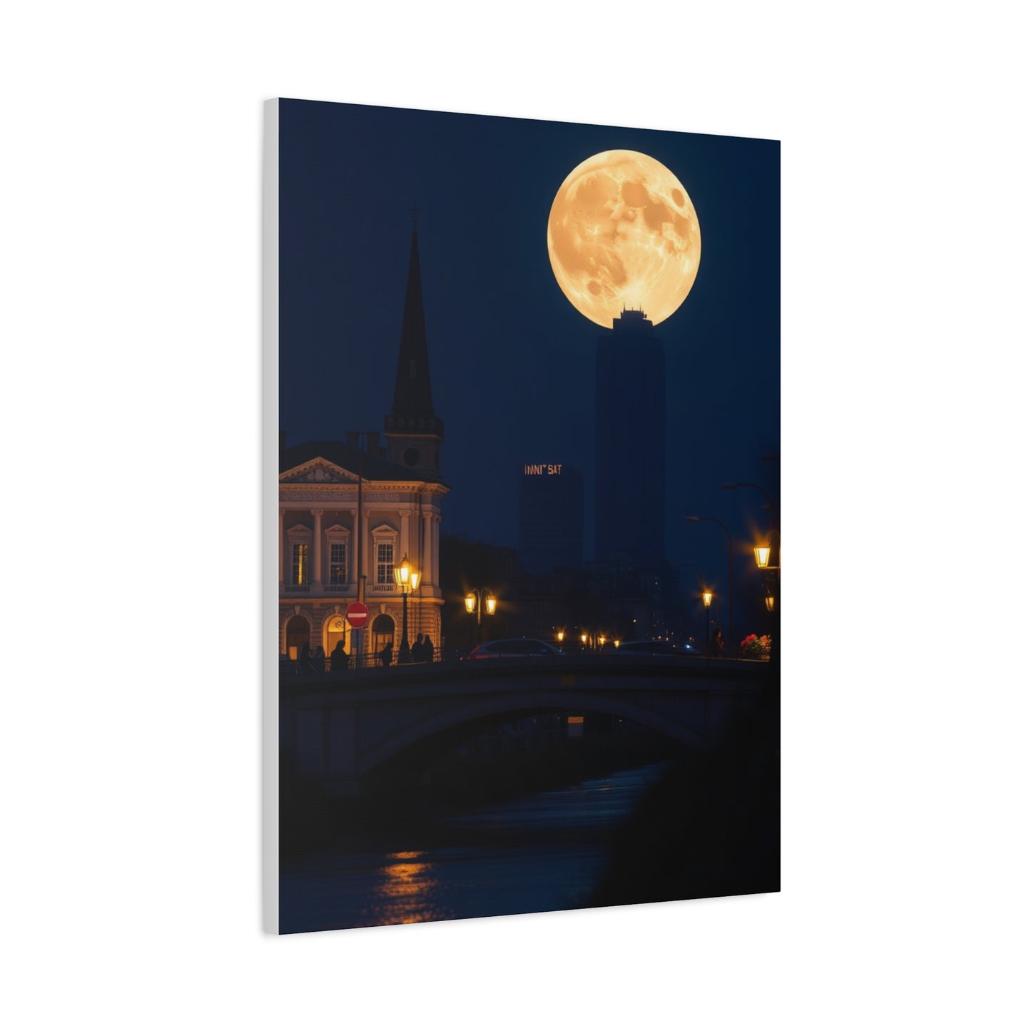 Full Moon Art Supreme Gallery Wall Art & Canvas Print