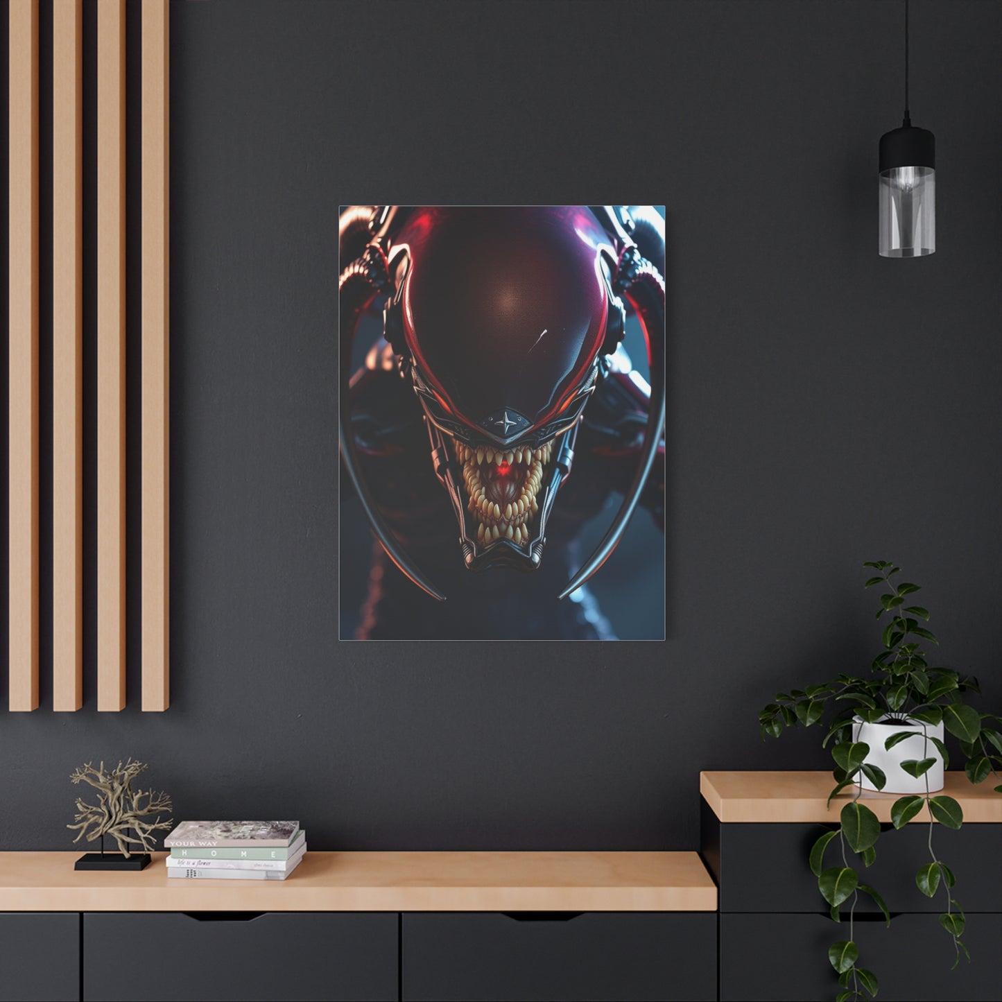Vision Xenomorph Art Art Wall Art & Canvas Print
