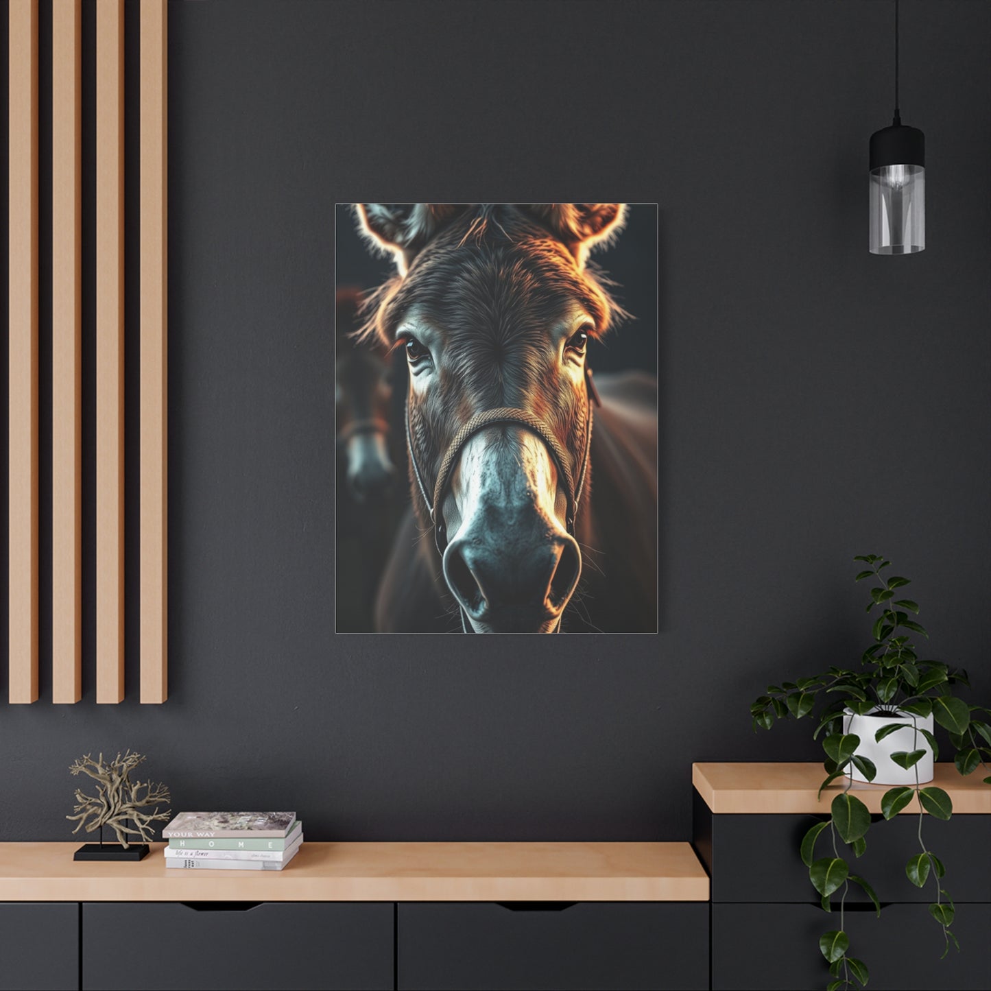 Vision Donkey Art Art Wall Art & Canvas Print