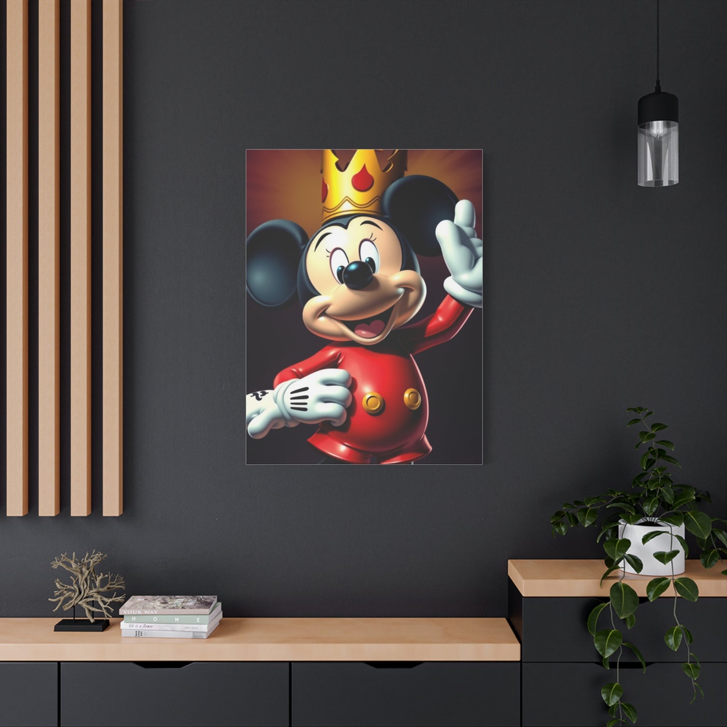 Mickey Majesty Canvas Wall Art & Canvas Print