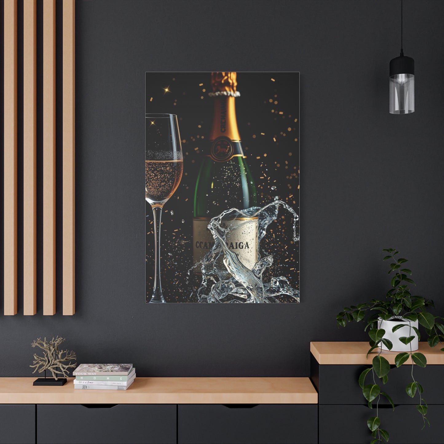 Champagne Art Supreme Gallery Wall Art & Canvas Print