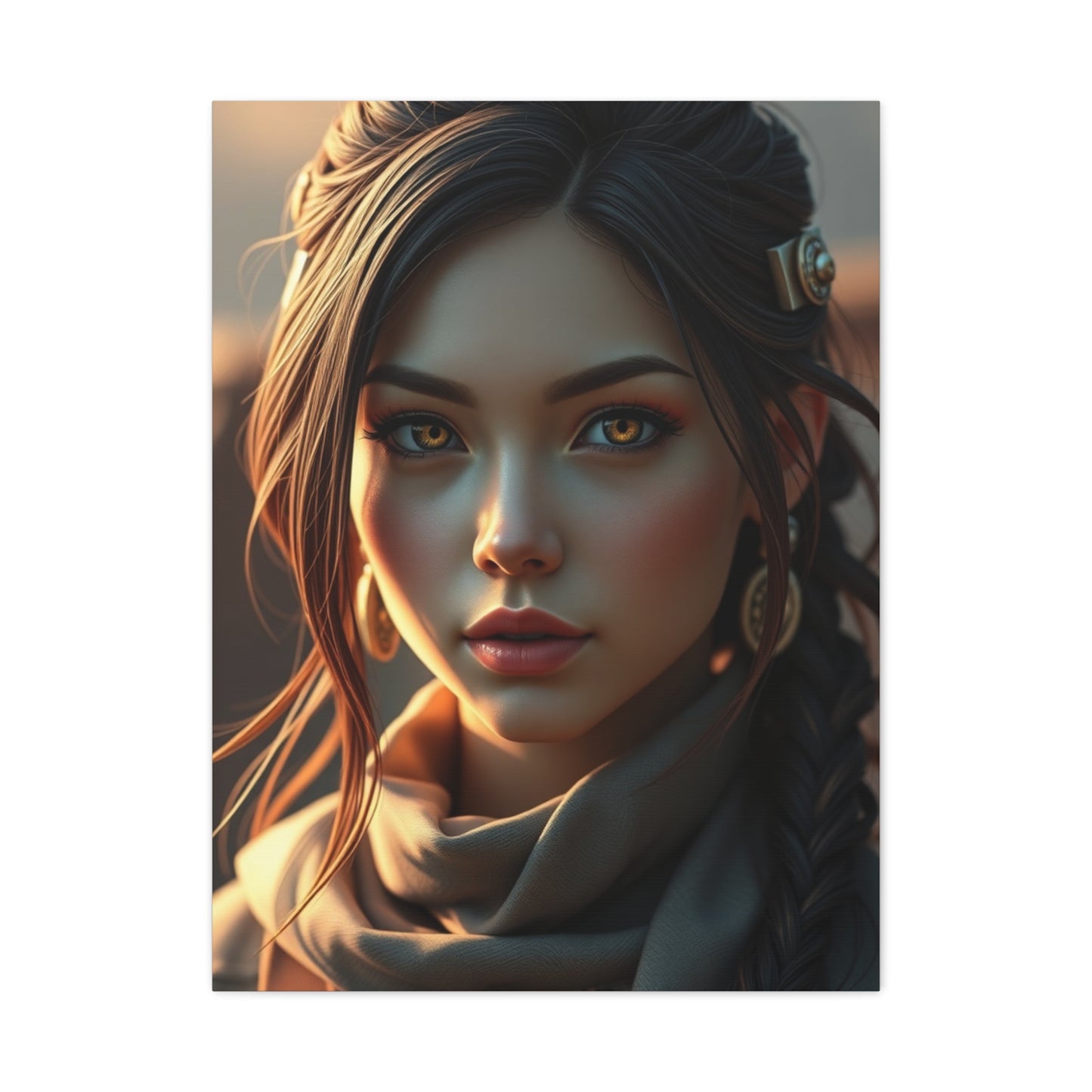 Exquisite Pixel Reverence Wall Art & Canvas Print