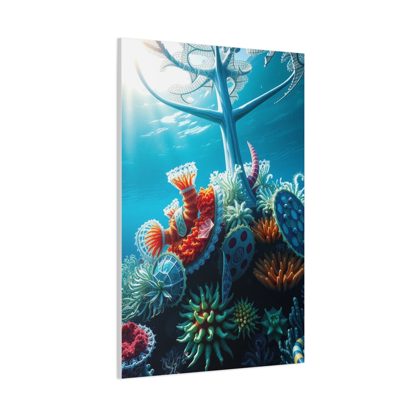 Pearlescent Wave Imagery Wall Art & Canvas Print