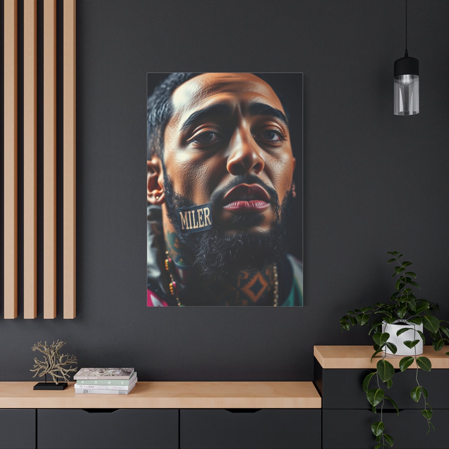 Divine Rhythm Impression Wall Art & Canvas Print