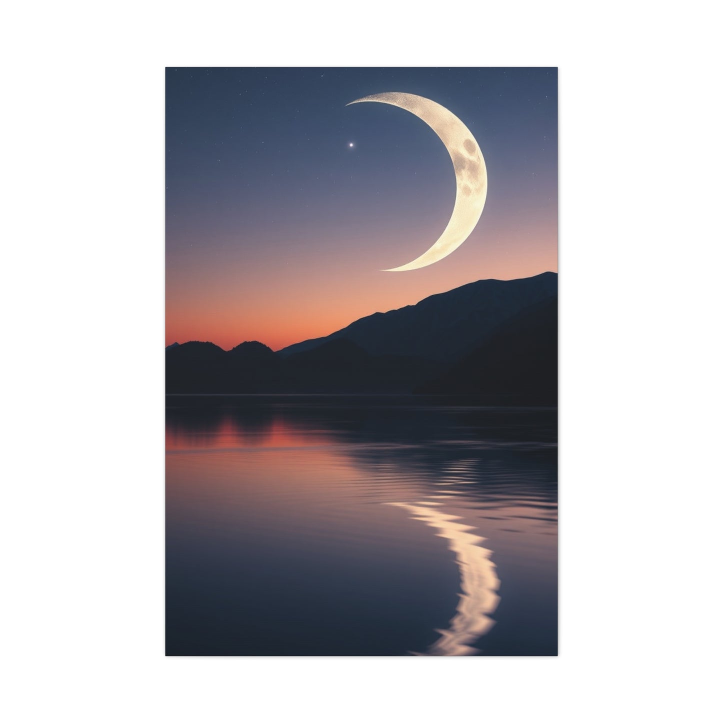 Supreme Crescent Moon Art Collection Wall Art & Canvas Print