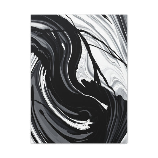 Supreme Black and White Abstract Art Collection Wall Art & Canvas Print