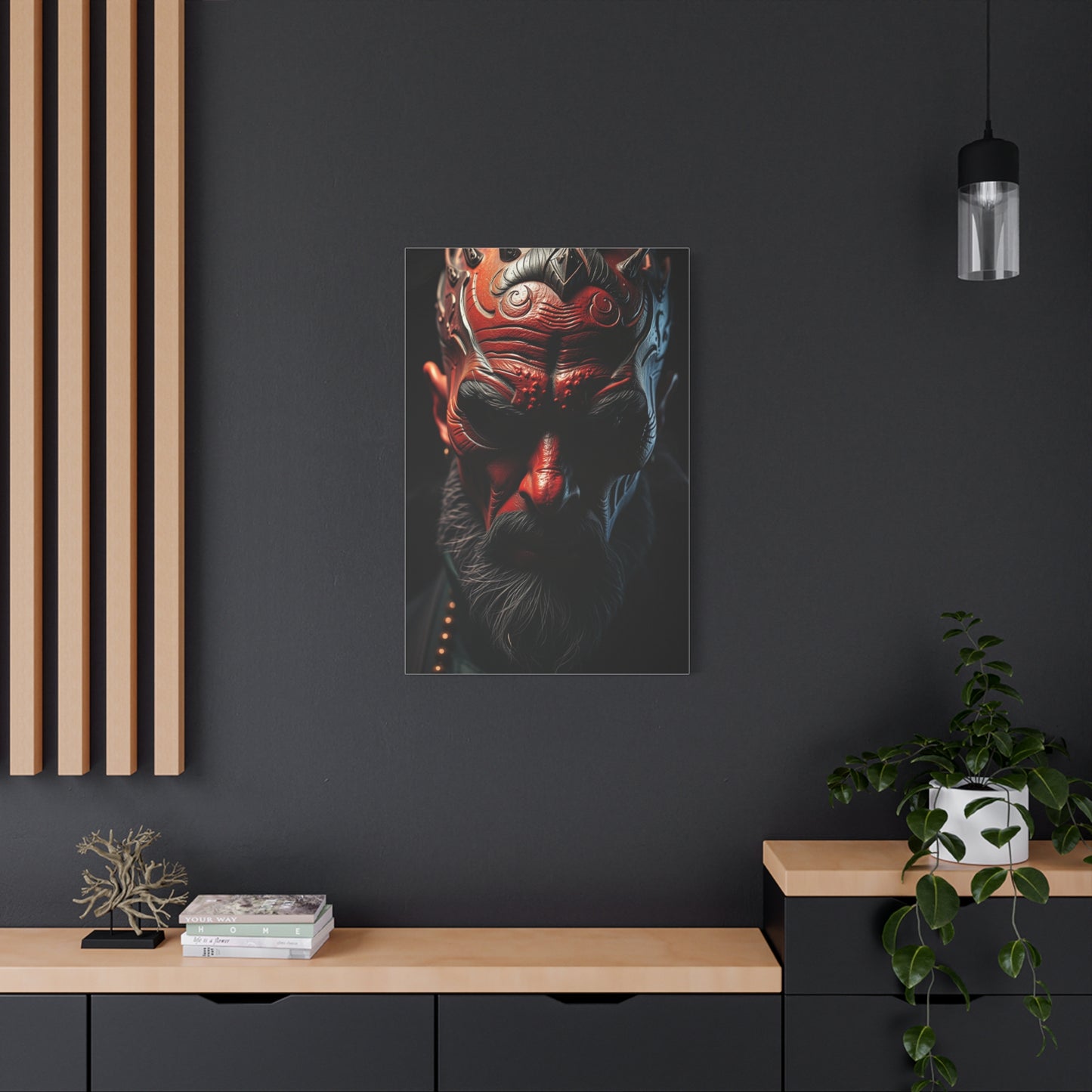 Onyx Serenity Artwork Wall Art & Canvas Print