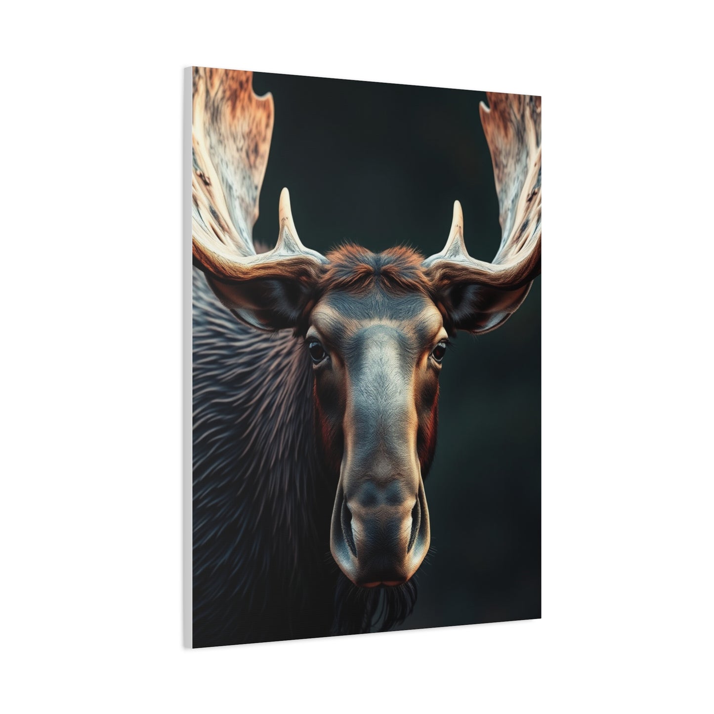 Masterpiece Moose Art Vision Wall Art & Canvas Print