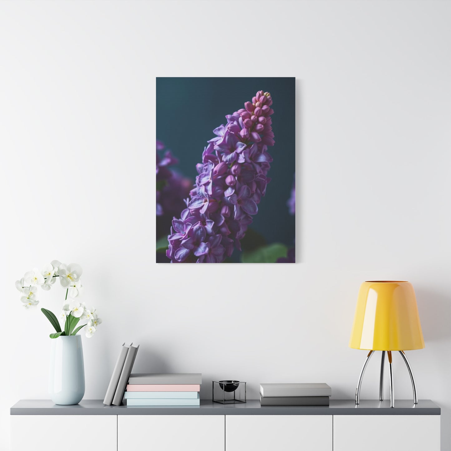 Elite Lilac Flower Art Vision Wall Art & Canvas Print