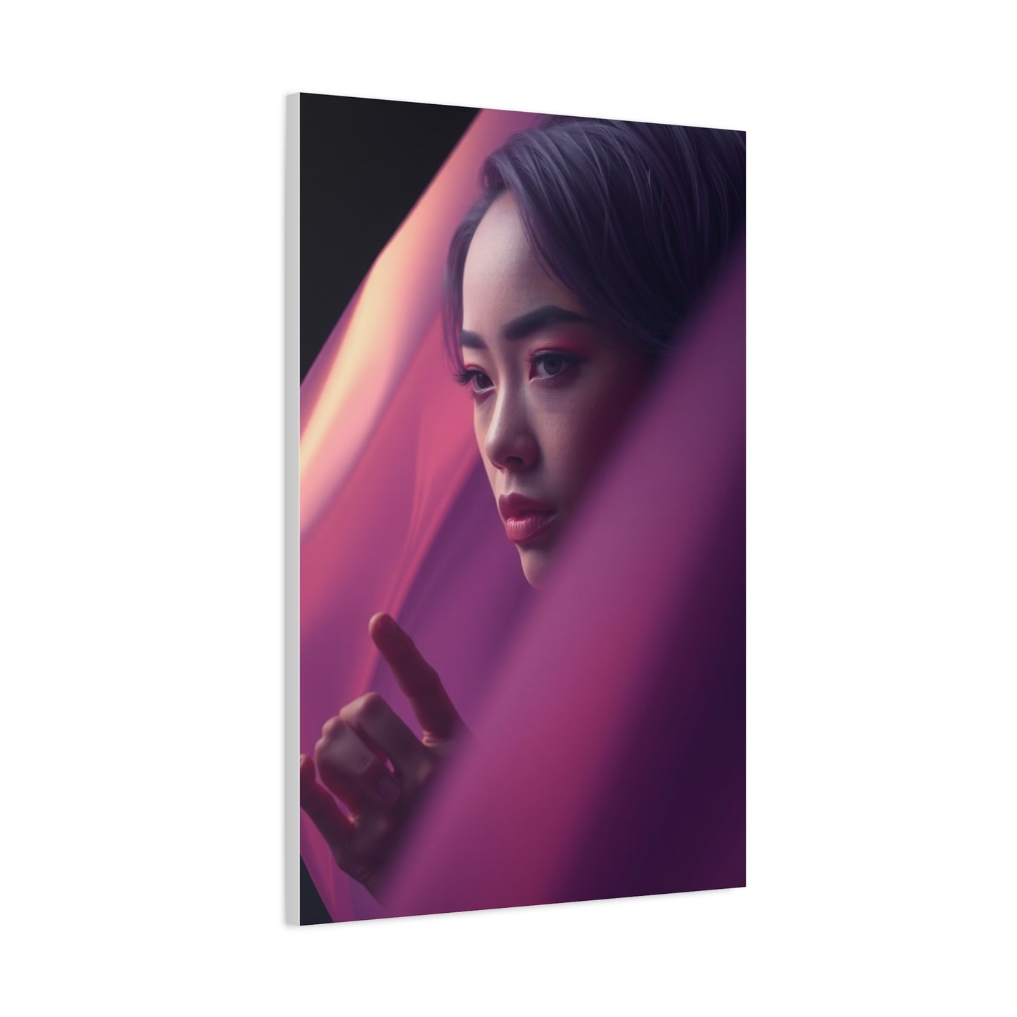 Imperial Violet Vignette Wall Art & Canvas Print