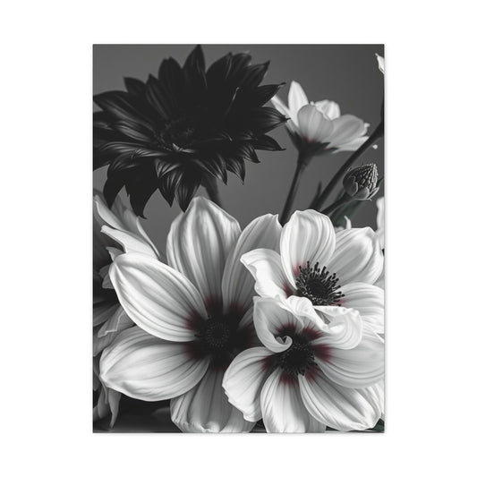 Sable & Alabaster Flora Wall Art & Canvas Print