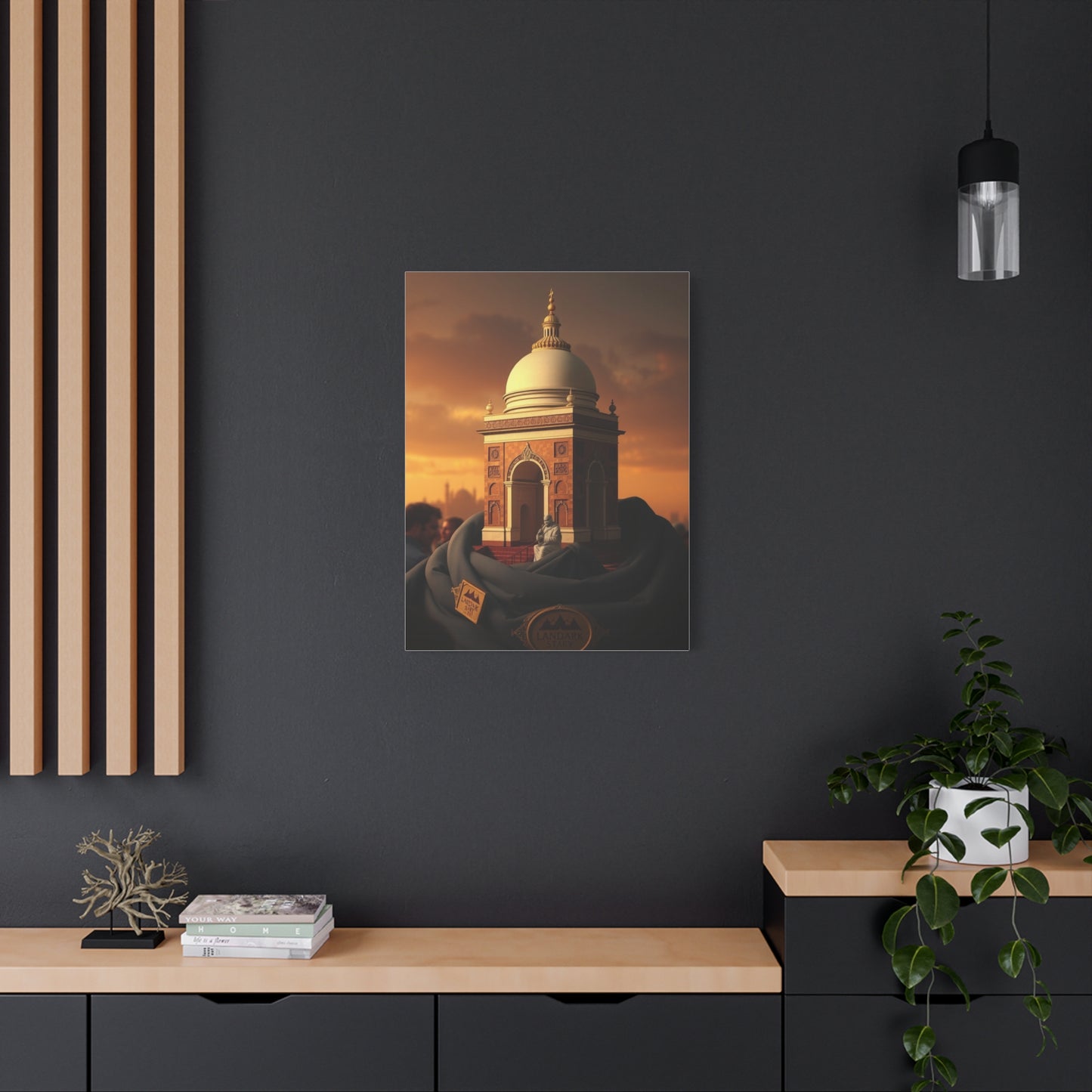 Vision Landmark Art Art Wall Art & Canvas Print