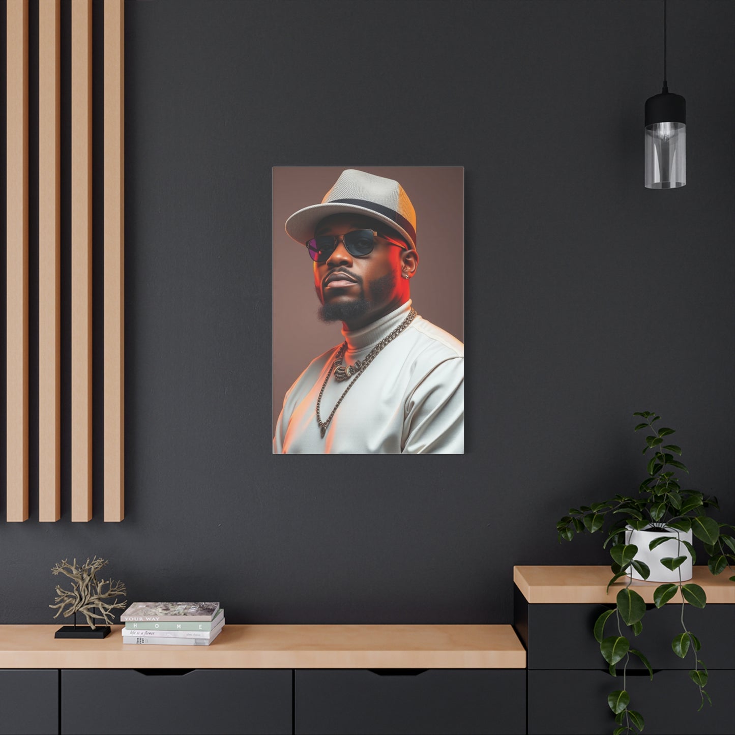 R&B, Soul Music Art Luxury Canvas Wall Art & Canvas Print