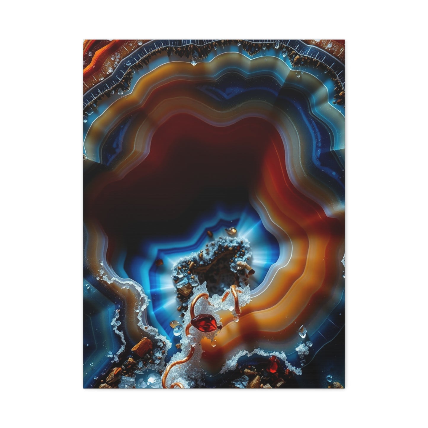 Luxury Agates, Geodes & Minerals Art Collection Wall Art & Canvas Print