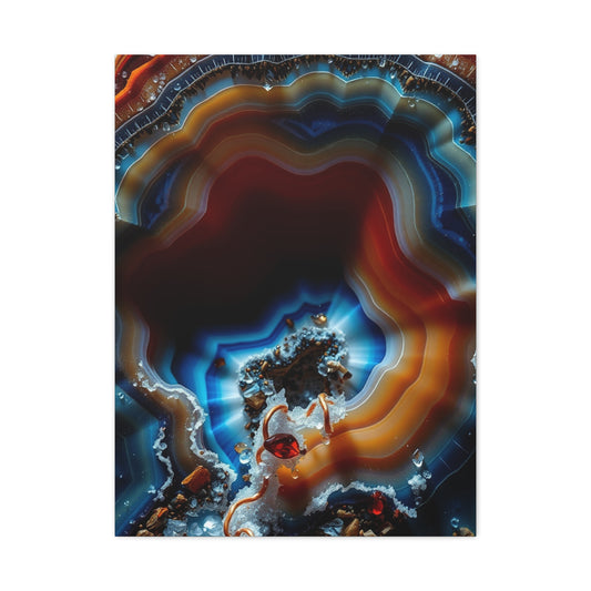 Luxury Agates, Geodes & Minerals Art Collection Wall Art & Canvas Print