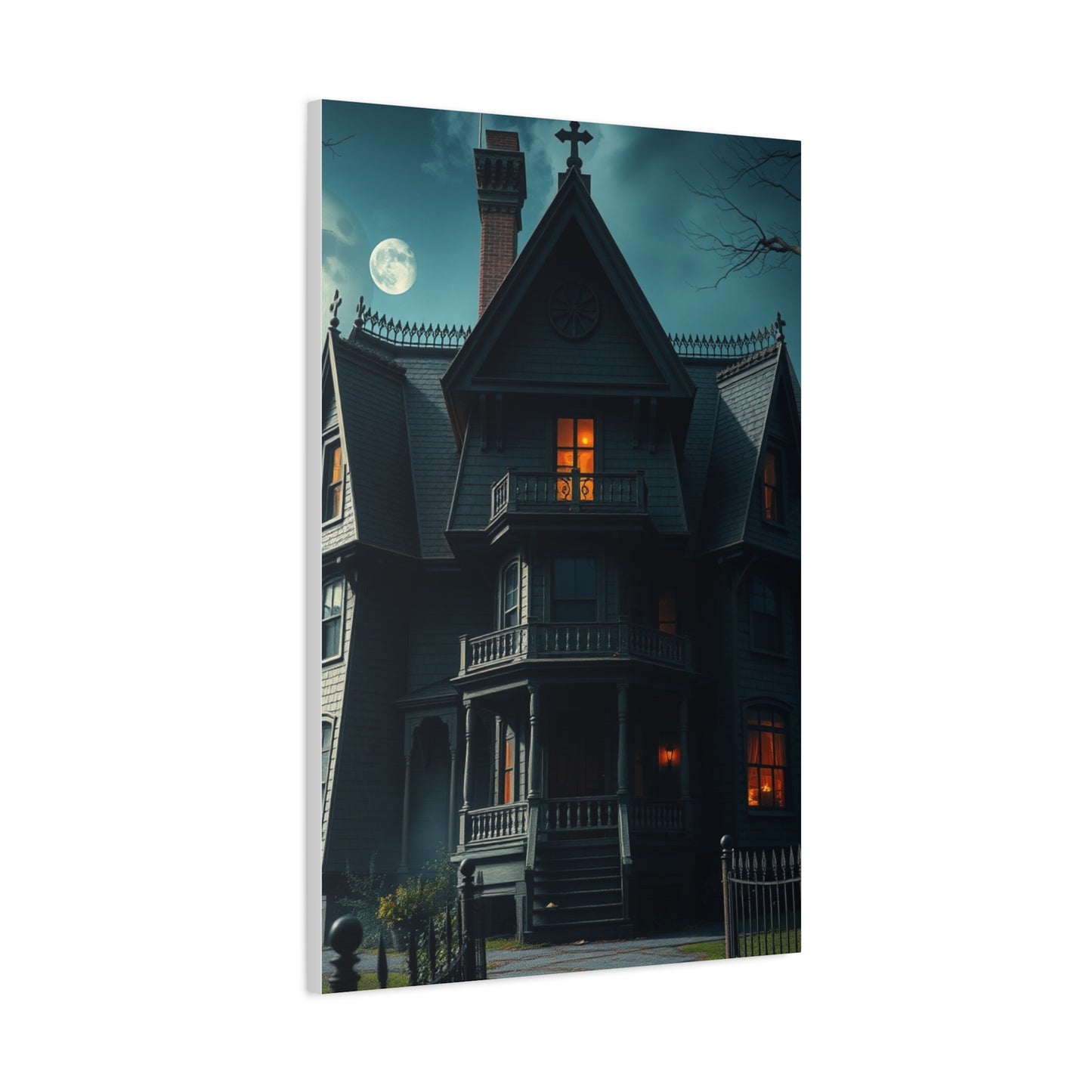 Collection Haunted House Art Art Wall Art & Canvas Print