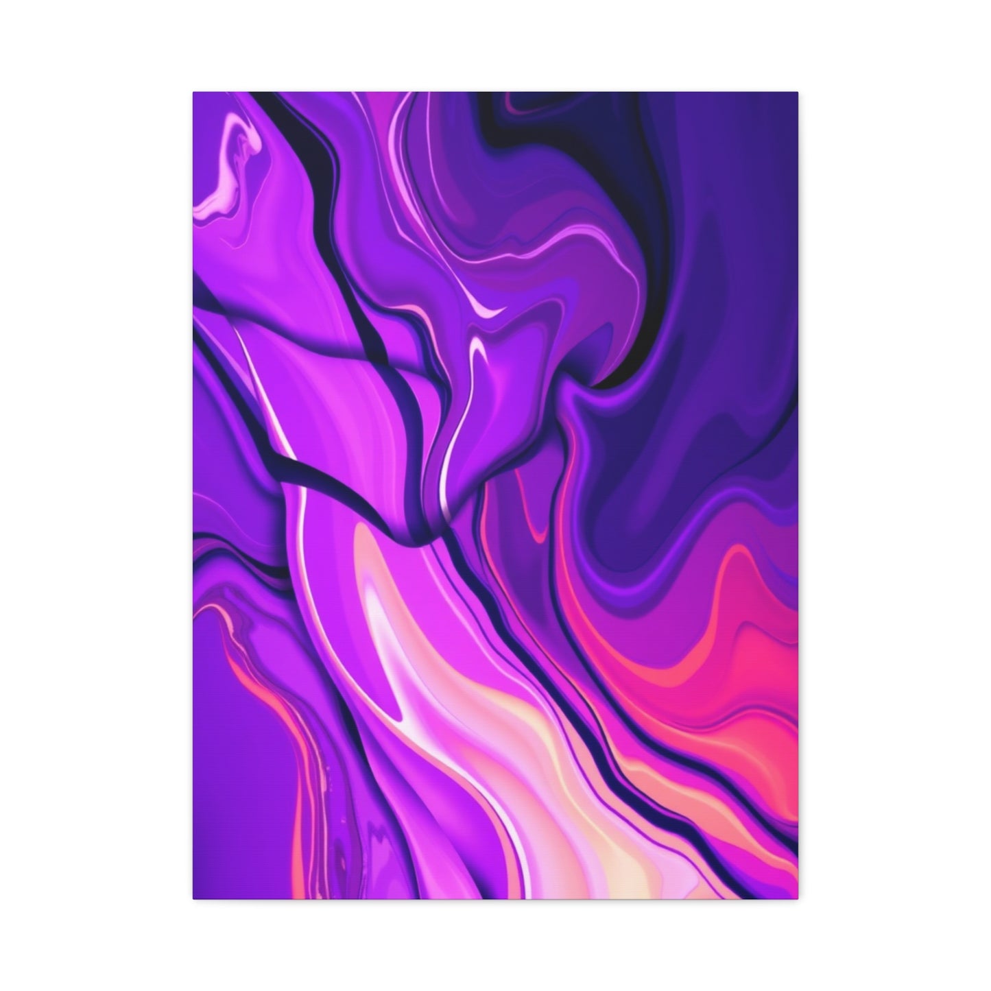 Indigo Dreamscape Painting wall art & canvas print