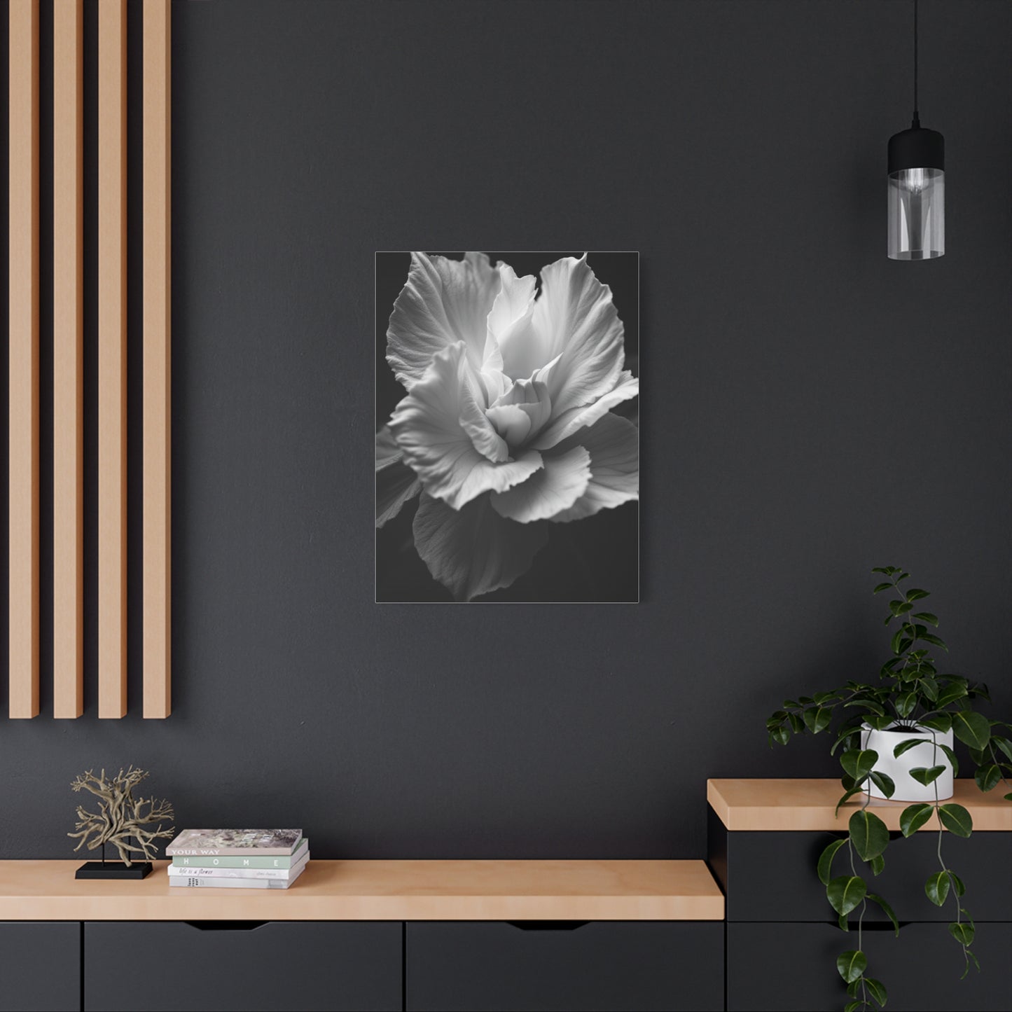 Sculpted Petal Elegance Close-Up Wall Art & Canvas Prints