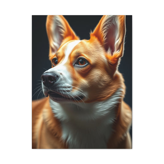 Vision Corgi Dog Art Art Wall Art & Canvas Print