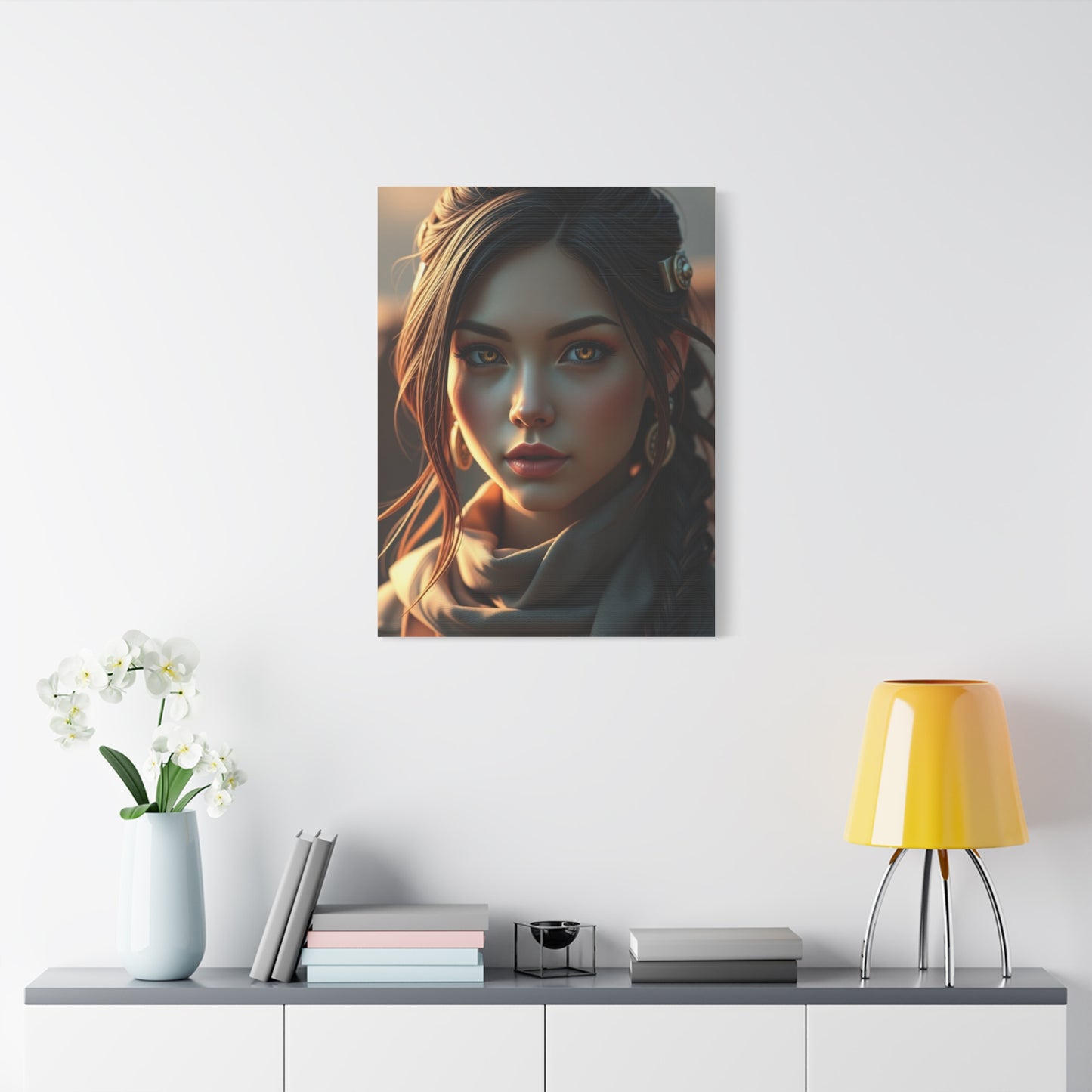 Exquisite Pixel Reverence Wall Art & Canvas Print