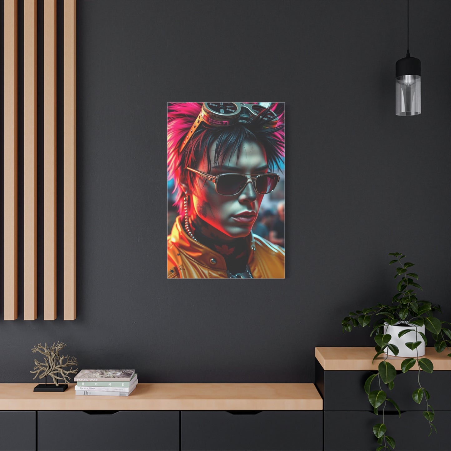 Avant-Garde Grit Art Wall Art & Canvas Print
