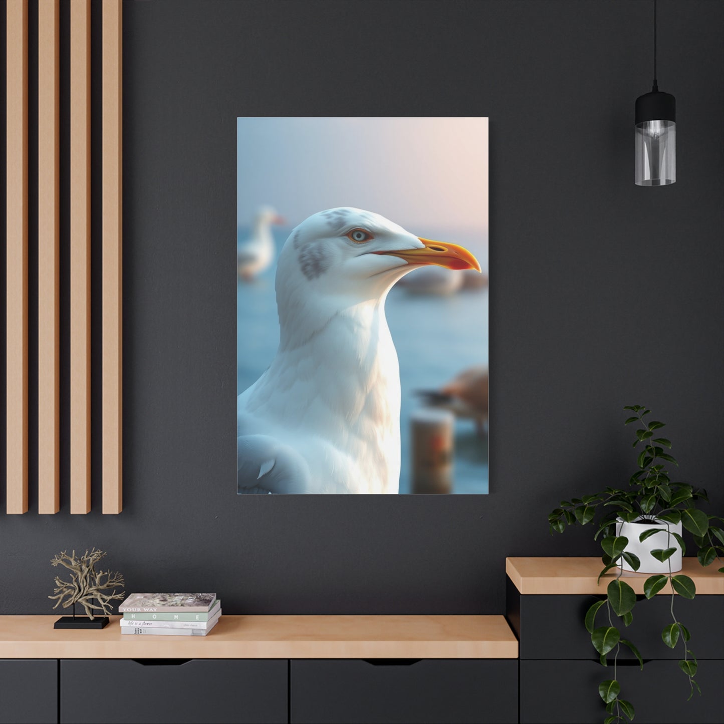 Vision Sea Gull Art Art Wall Art & Canvas Print